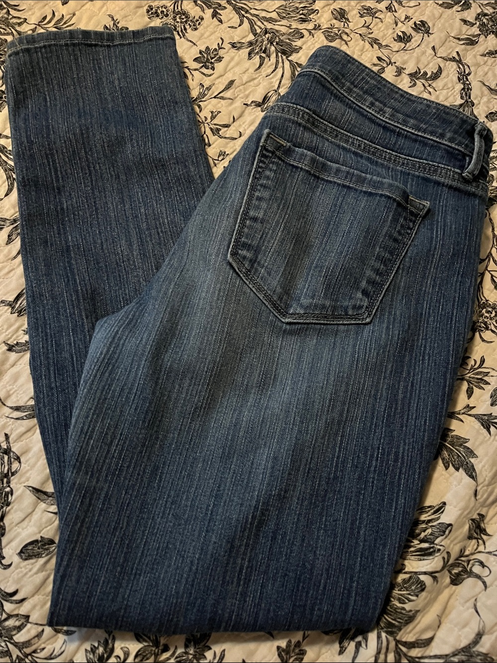 LOFT Indigo Straight-Leg Jeans
